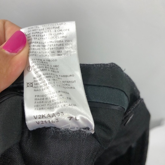 Versace Collection Gray Wool Dress Pants IT 58 US 42 - Picture 7 of 14